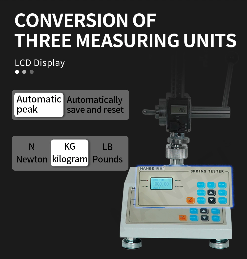 Lab Tension and Compression Digital Spring Tester Price