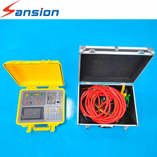 Tester TTR del rapporto di trasformazione del trasformatore trifase per il test del trasformatore